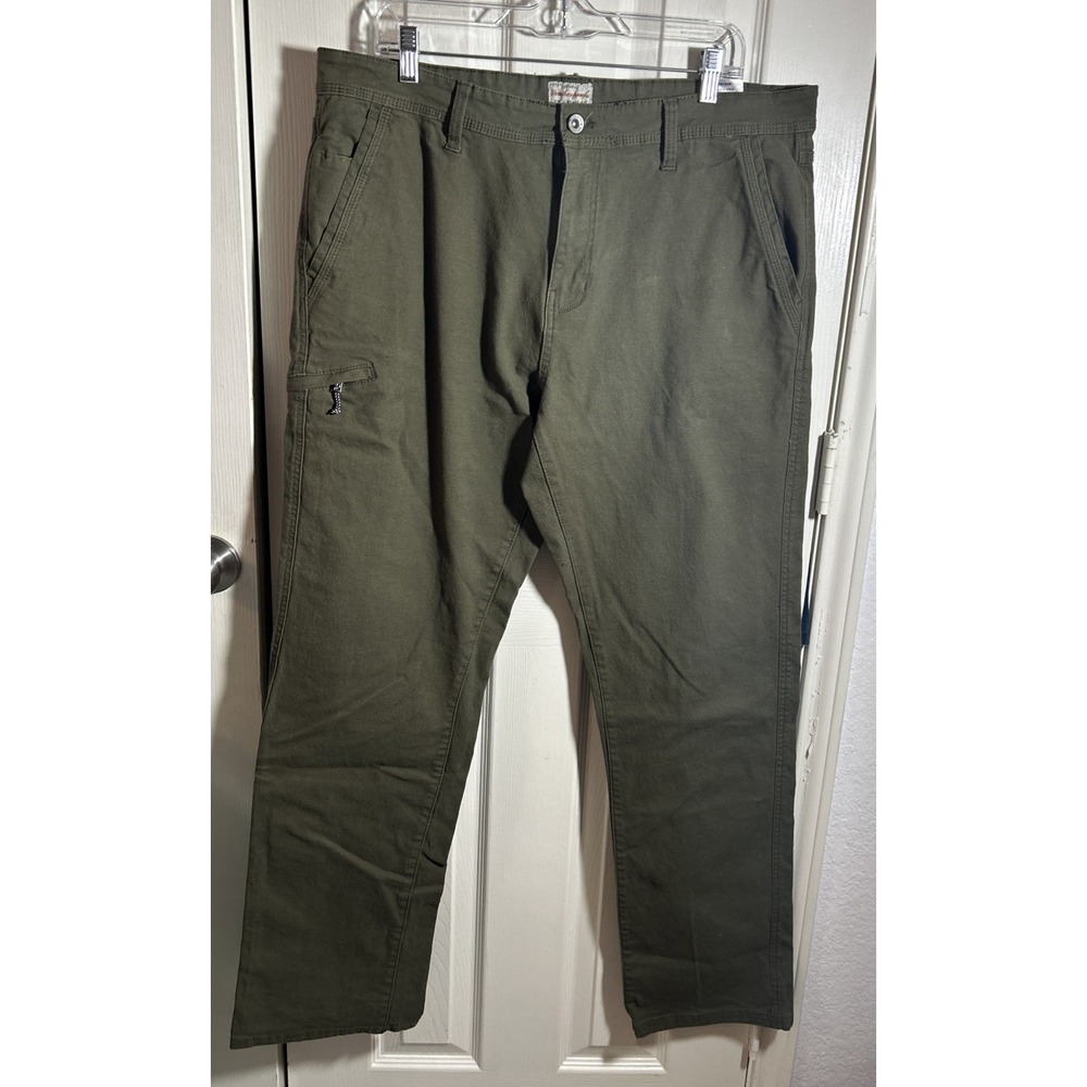 Weatherproof Vintage Flex Utility Pants Mens 38x34 Relaxed Fit Stretch 5-Pocket
